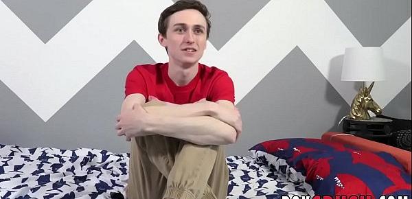  Twink Jacob Jones interviewed before sucking cock 69